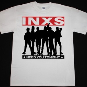 INXS NEED YOU TONIGHT NEW WHITE T-SHIRT