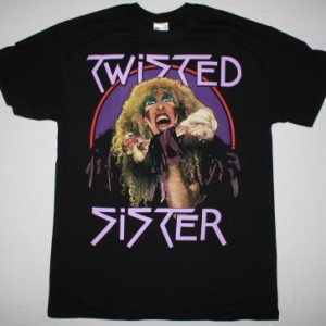TWISTED SISTER STAY HUNGRY 84 NEW BLACK T-SHIRT