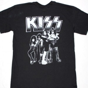 KISS BAND DESTROYER NEW BLACK T-SHIRT
