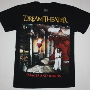 DREAM THEATER IMAGES AND WORDS'92  NEW BLACK T-SHIRT