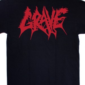 GRAVE YOU'LL NEVER SEE...'92 NEW BLACK T-SHIRT