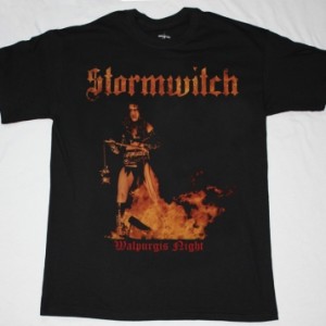 STORMWITCH WALPURGIS NIGHT'84  NEW BLACK T-SHIRT