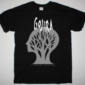 GOJIRA L ENFANT SAUVAGE NEW BLACK T SHIRT