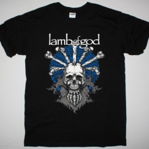 LAMB OF GOD MANDALA NEW BLACK T-SHIRT