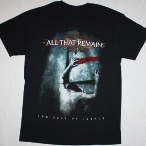 ALL THAT REMAINS THE FALL OF IDEALS NEW BLACK T-SHIRT