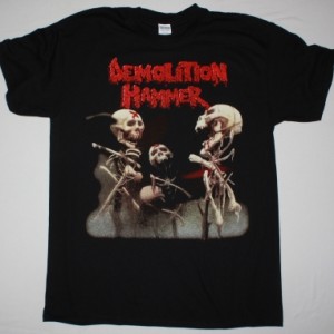 DEMOLITION HAMMER EPIDEMIC OF VIOLENCE NEW BLACK T-SHIRT