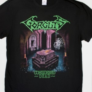 GORGUTS CONSIDERED DEAD NEW BLACK T-SHIRT