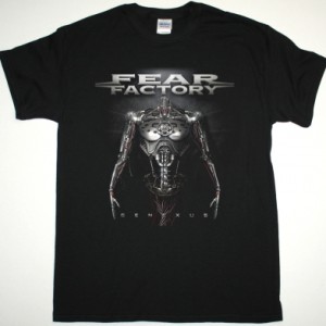 FEAR FACTORY GENEXUS NEW BLACK T SHIRT