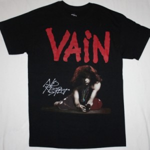 VAIN NO RESPECT '89  NEW BLACK T-SHIRT