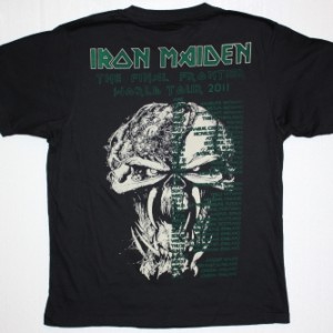 IRON MAIDEN HEAD TOUR 2011 NEW RARE T-SHIRT