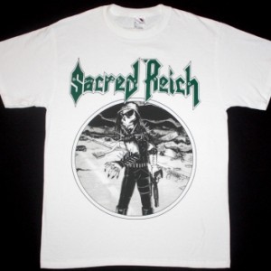 SACRED REICH WARRIOR NEW WHITE T-SHIRT