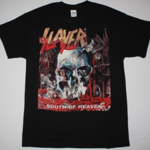 SLAYER SOUTH OF HEAVEN  NEW BLACK T SHIRT