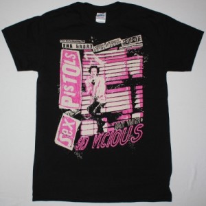 SEX PISTOLS SID VICIOUS NEW BLACK T SHIRT