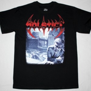 SOLSTICE 1992  NEW BLACK T-SHIRT
