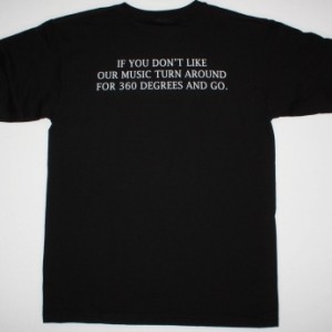 LAIBACH LOGO NEW BLACK T-SHIRT