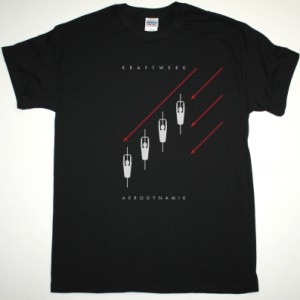 KRAFTWERK AERODYNAMIK NEW BLACK T-SHIRT