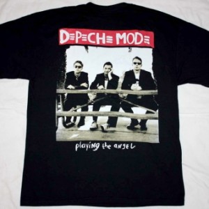 DEPECHE MODE PLAYING THE ANGEL  NEW BLACK T-SHIRT