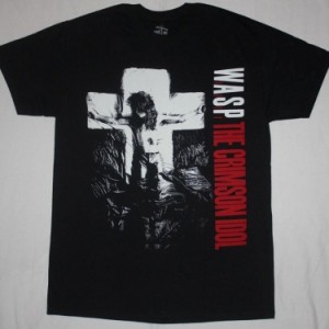 W.A.S.P. CRIMSON IDOL NEW BLACK T-SHIRT