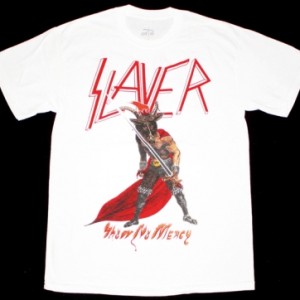 SLAYER SHOW NO MERCY'83 NEW WHITE T-SHIRT