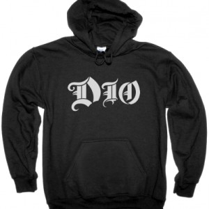 DIO LOGO NEW BLACK HOODIE