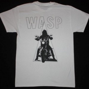 W.A.S.P. WILD CHILD'85  NEW WHITE T-SHIRT