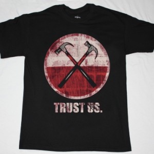 ROGER WATERS TRUST US  NEW BLACK T-SHIRT
