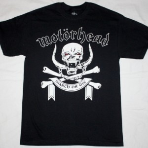 MOTORHEAD MARCH OR DIE NEW BLACK T-SHIRT