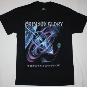 CRIMSON GLORY 1988 TRANSCENDENCE NEW BLACK T-SHIRT
