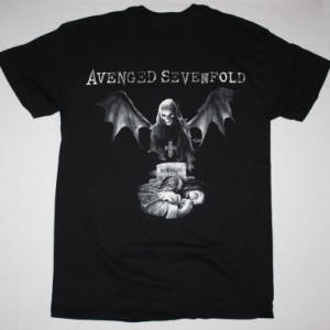 AVENGED SEVENFOLD NIGHTMARE NEW  BLACK T-SHIRT