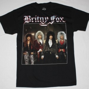 BRITNY FOX ROCK REVOLUTION TOUR NEW BLACK T-SHIRT