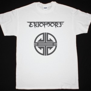 EKTOMORF LOGO NEW WHITE T-SHIRT