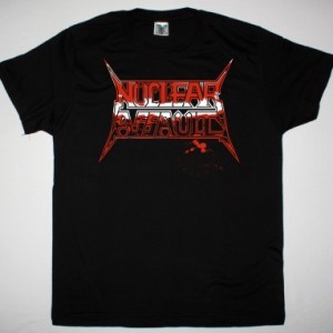 NUCLEAR ASSAULT BLOODY LOGO NEW BLACK T SHIRT