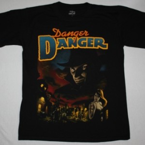 DANGER DANGER NAUGHTY NAUGHTY NEW BLACK T-SHIRT