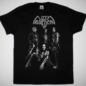 LIZZY BORDEN BAND NEW BLACK T SHIRT