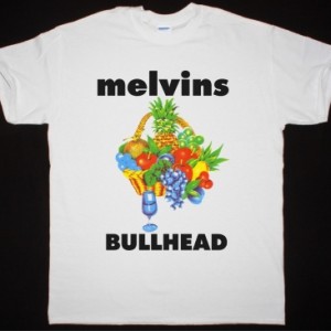 MELVINS BULLHEAD 1991 NEW WHITE T-SHIRT