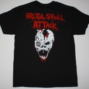 DEMOLITION HAMMER BRUTAL SKULL ATTACK NEW BLACK T-SHIRT