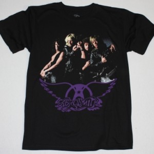 AEROSMITH PUMP BAND PICTURE NEW BLACK TSHIRT