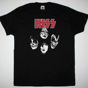 KISS FACES NEW BLACK T-SHIRT
