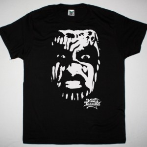 KING DIAMOND FACE NEW BLACK T-SHIRT