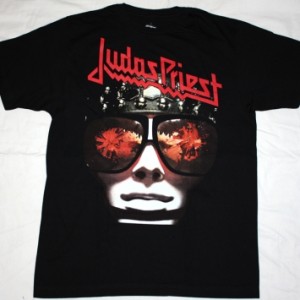 JUDAS PRIEST KILLING MACHINE HELL BENT FOR LEATHER'78 NEW BLACK T-SHIRT