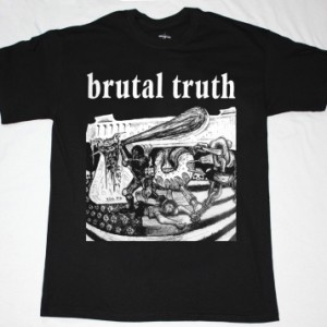 BRUTAL TRUTH KILL PIG  NEW BLACK T-SHIRT