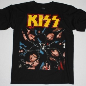 KISS CRAZY NIGHTS'87 NEW BLACK T-SHIRT