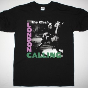 THE CLASH LONDON CALLING NEW BLACK T-SHIRT