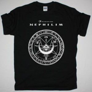 FIELDS OF THE NEPHILIM 2009 LOGO NEW BLACK T SHIRT