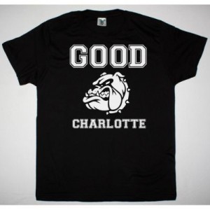 GOOD CHARLOTTE COLEGIATE NEW BLACK T SHIRT