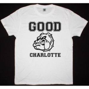 GOOD CHARLOTTE COLEGIATE NEW WHITE T SHIRT