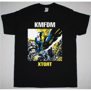 KMFDM XTORT NEW BLACK T SHIRT