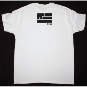 NINE INCH NAILS ART IS RESISTANCE NEW WHITE T SHIRT