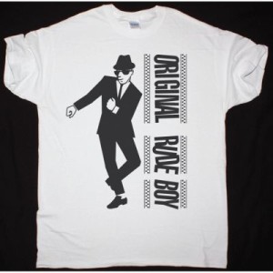 ORIGINAL RUDE BOY NEW WHITE T SHIRT