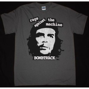 RAGE AGAINST THE MACHINE BOMBTRACK NEW GREY CHARCOAL T SHIRT
